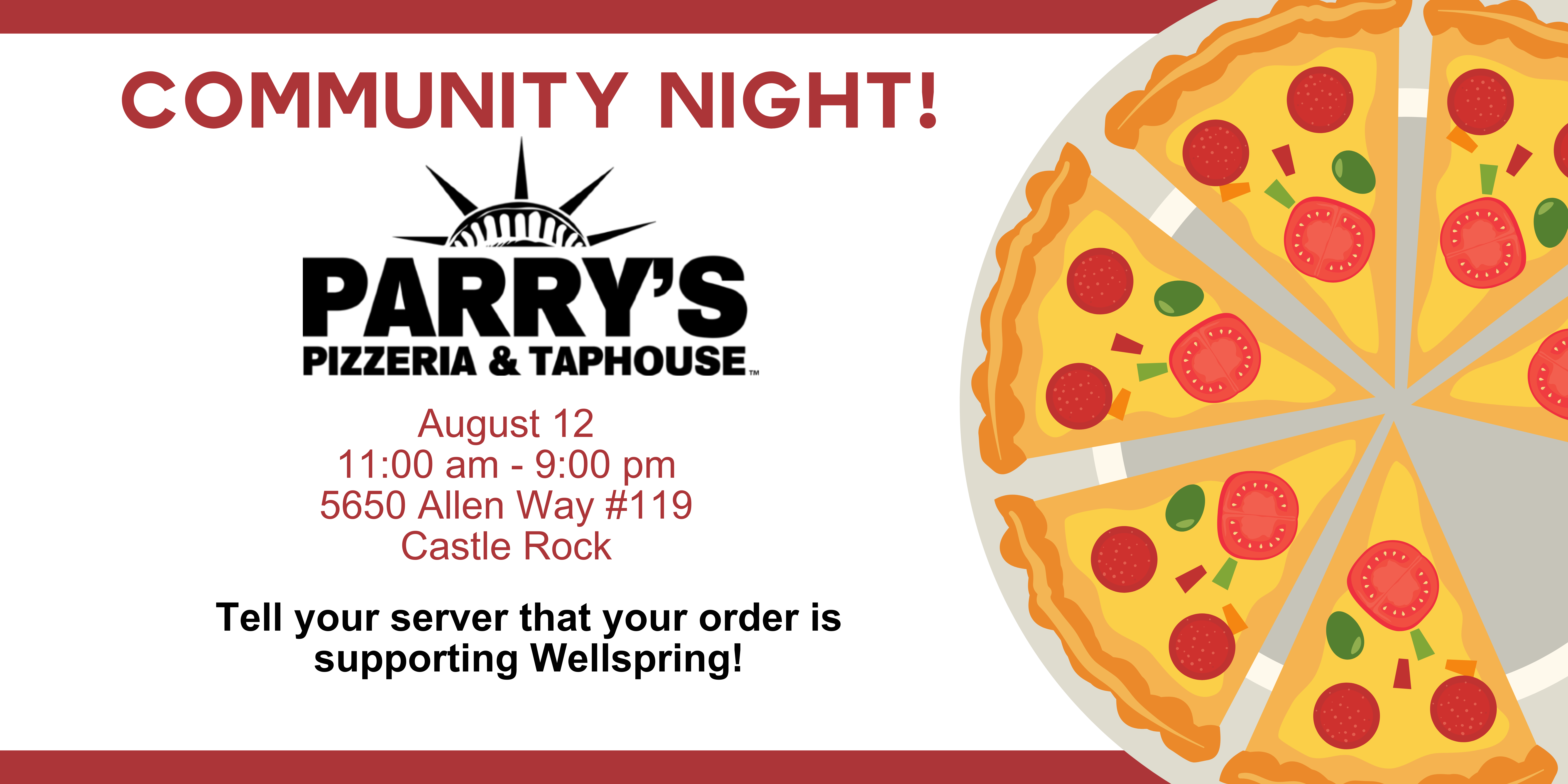 Community Night Parrys 1