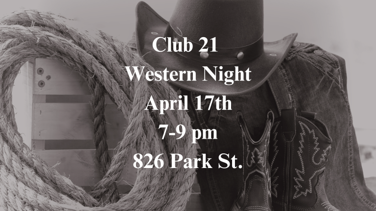 Club 21 April 26