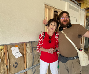 Leaving Well Wishes at Unity on Wolfensberger